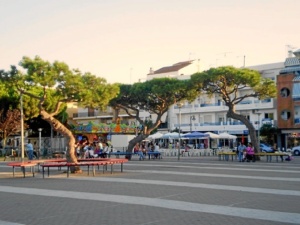 Plaza 26 de abril de Punta Umbría. 