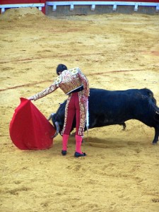 José Garrido, de grana y oro.