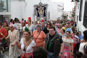 La Hermandad de Ayamonte es la madrina de la cartayera.