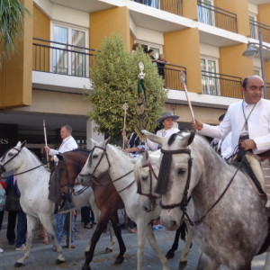 Los onubenses desean a la Hermandad un feliz camino.