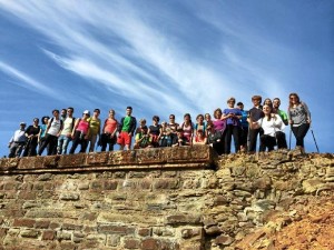 Visita al camino de la estación de San Bartolomé.