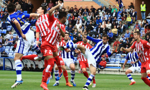 El acierto en las dos áreas será fundamental en un partido como el de este domingo en Anduva. / Foto: Josele Ruiz.