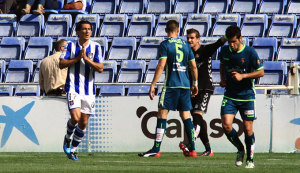 Los albiazules esperan dar una imagen mejor a las ofrecida en los dos últimos partidos en casa. / Foto: Josele Ruiz.