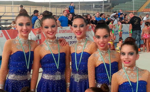 Las chicas del Rítmico Colombino esperan hacer un buen papel en el Campeonato de Andalucía por equipos.