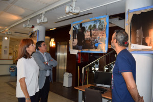 Inauguración de la exposición 'Trata de trata'.