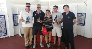 Los vencedores de la VI Regata de Invierno de Cruceros.