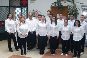 Los alumnos del curso organizado por Cruz Roja.