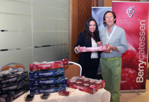  José Bueno Vázquez y Ela Daher, durante la jornada.