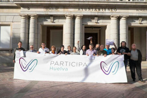 El equipo de Participa Huelva.