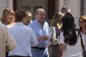 Rodríguez, en un acto de campaña.