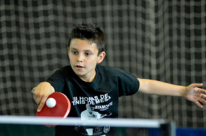 El local Ludovico Crespo ganó en la categoría Benjamín. / Foto: J. L. Rúa.