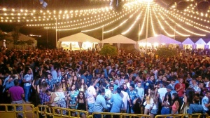 El recinto ferial en San Juan del Puerto ha lucido así de concurrido durante las fiestas.