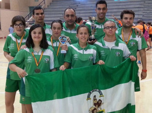 Componentes del CODA en el Campeonato de España de Selecciones Autonómicas.