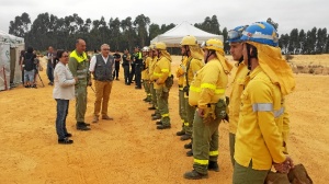 El simulacro se ha desarrollado en la aldea de Fuente la Corcha, en Beas.