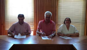 Firma del acuerdo.