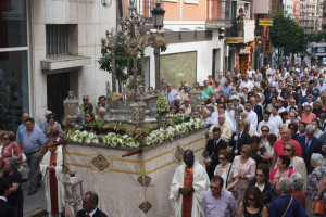 Custodia con el Corpus Christi.