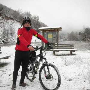 Quino Sánchez es un gran aficionado al ciclismo.