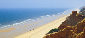 Las playas onubenses, listas para el baño.