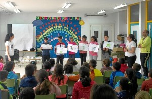 Los alumnos de Cala aprenden a reciclar.