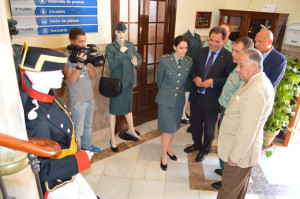 Diversos uniformes pueden admirarse en la muestra.