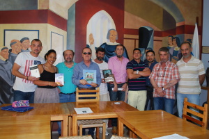 La biblioteca del centro penitenciario ha sido el lugar del encuentro.