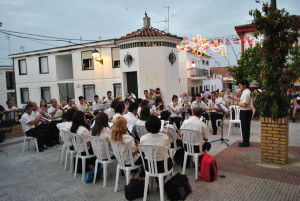 Concierto de San Juan en Zalamea. / Foto: José Miguel Jiménez.