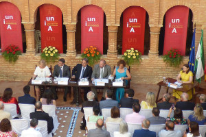 Acto de apertura de los Cursos de Verano de la UNIA.