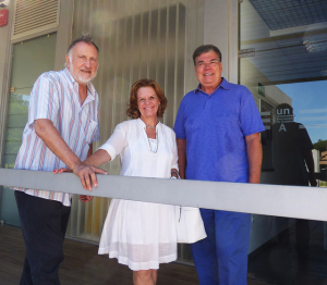 José María Gasalla e Isabel Tova, directores del curso, junto con José Cabrera.