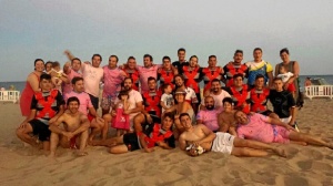 Era el primer torneo de playa para los jugadores del Unión.