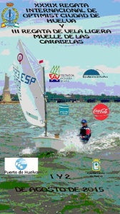 Cartel de la regata de vela SNIC 2015 en Huelva.