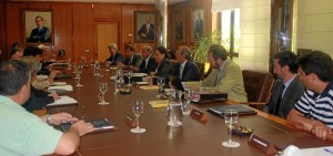 Reunión del Consejo de Administración del Puerto de Huelva.