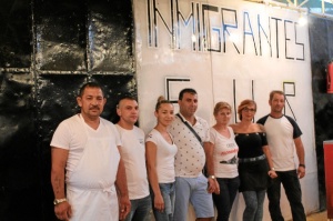 El equipo de 'Los Emigrantes del Sur'.