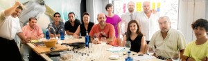 Miembros y alumnos del curso ‘GASTRONOMÍA = HUELVA = CREATIVIDAD’