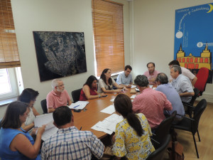 Reunión del Consejo Escolar Municipal.