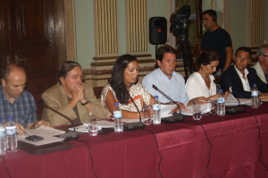 Representantes de Ciudadanos en el Consistorio.