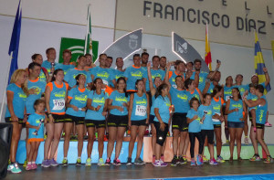 Participantes de la carrera.