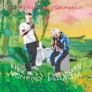 Portada de su disco 'El pimiento indomable'.