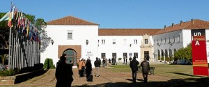 Patio de la Universidad Internacional de Andalucía.