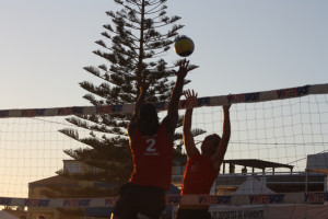 El circuito de voley playa continúa.