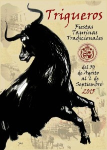 Cartel de las Fiestas Taurinas Tradicionales. 