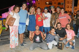 La Plaza de España congregó a jóvenes artistas de una variedad considerable de estilos y del municipio.