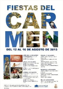 Del 12 al 16 de agosto se podrá disfrutar de la programación de las fiestas. 