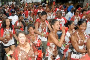 Imagen del carnaval en el londinense barrio de Notting Hill.