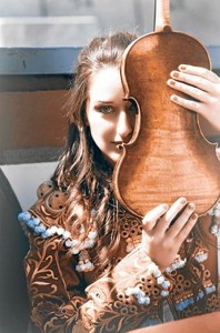 La violinista Elena Mikhalova.