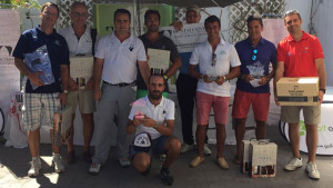 Vencedores en el torneo disputado en El Rompido Golf.