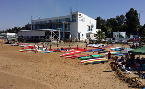 Todo un éxito fue la XXVI Regata de Piragüismo 'Ciudad de Huelva'.