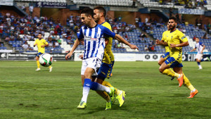 El Recre acude a la cita almeriense con la defensa en cuadro. / Foto: Josele Ruiz.