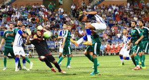 El Recre viaja hasta Almería con la idea de enmendar el error sufrido ante el Sevilla Atlético. / Foto: Josele Ruiz.