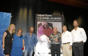 Presentación de la obra, 'Y al fondo, Ayamonte'.