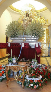 La procesión de la Virgen de Clarines será esta noche.